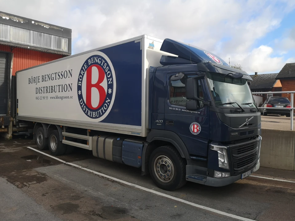 Lastbil för distribution